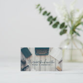 Schrijfschrijfmachine koele  typemachine visitekaartje (Staand voorkant)