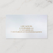 Schrijfservices opnieuw gebruiken Professional Visitekaartje (Achterkant)