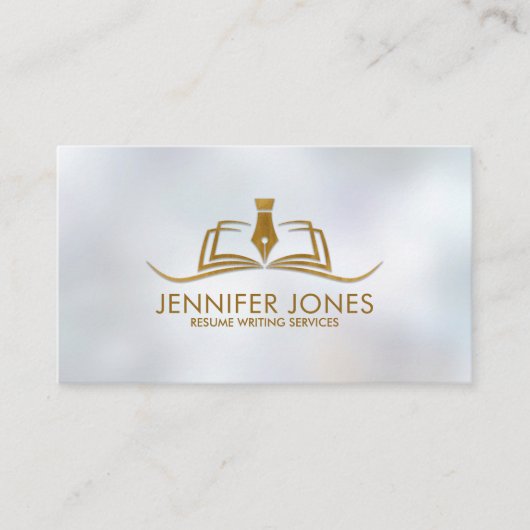 Schrijfservices opnieuw gebruiken Professional Visitekaartje (Voorkant)