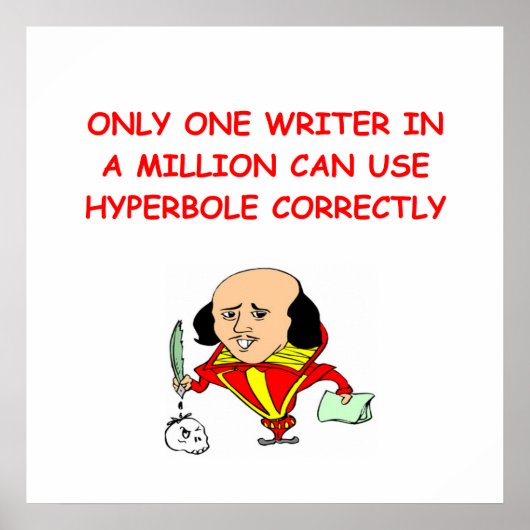 schrijfster poster (Voorkant)