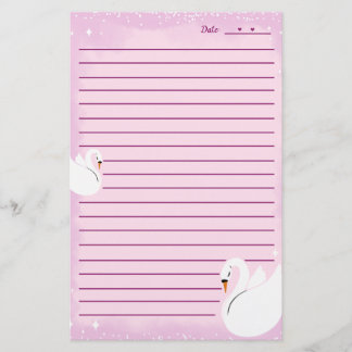 Schrijfwaren papier Zwaan delicaat