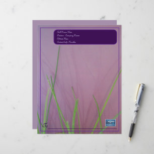 Schrijfwarenpapier (Lavendel) RFPMDesigns 2024