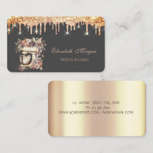 Schrijfwerktuigen voor mixer Flowers Chic Drids Ba Visitekaartje