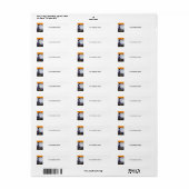 schrijven etiket (Full Sheet)