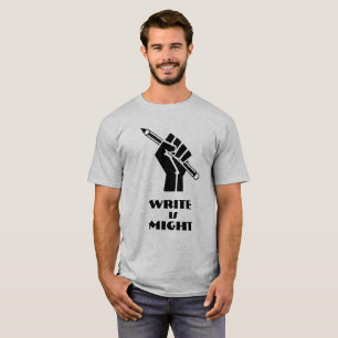 Schrijven is mogelijk t-shirt