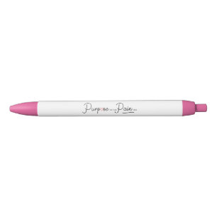 Schrijven met een doel zwarte inkt pen