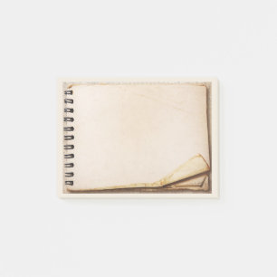 Schrijven of Note Pad Shabby Old Paper