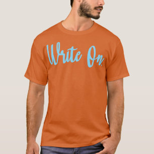 Schrijven op t-shirt