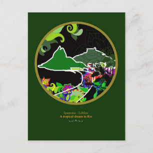 Schrijven over Rio de Janeiro Briefkaart