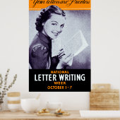  schrijven poster (Keuken)