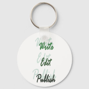 Schrijven Publiceren Sleutelhanger bewerken
