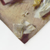 Schrijven van de onafhankelijkheidsverklaring (VS) Fleece Deken (Hoek)