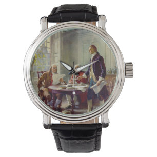 Schrijven van de onafhankelijkheidsverklaring (VS) Horloge