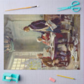 Schrijven van de onafhankelijkheidsverklaring (VS) Tissuepapier (Craft)