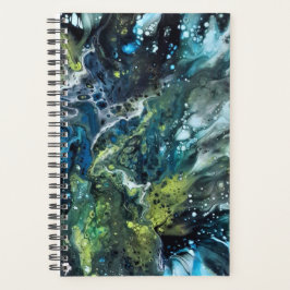 Schrijvende agenda. Abstract patroon. Anetka. Planner
