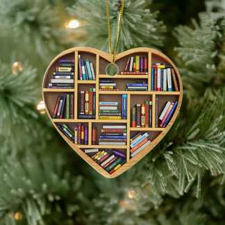 Schrijvenlezer Boeken Boeken Boeken Boeken Boekwor Keramisch Ornament