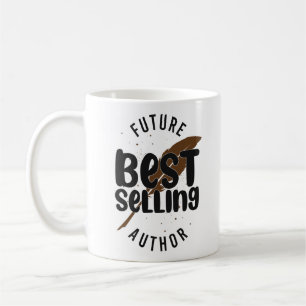 Schrijver Auteur toekomstige bestsellende Auteur Koffiemok