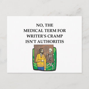 schrijver briefkaart