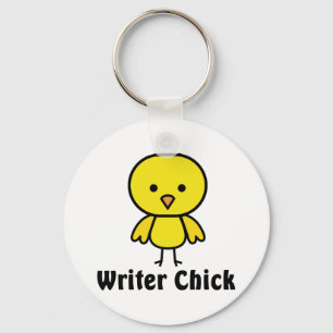 Schrijver Chick Sleutelhanger