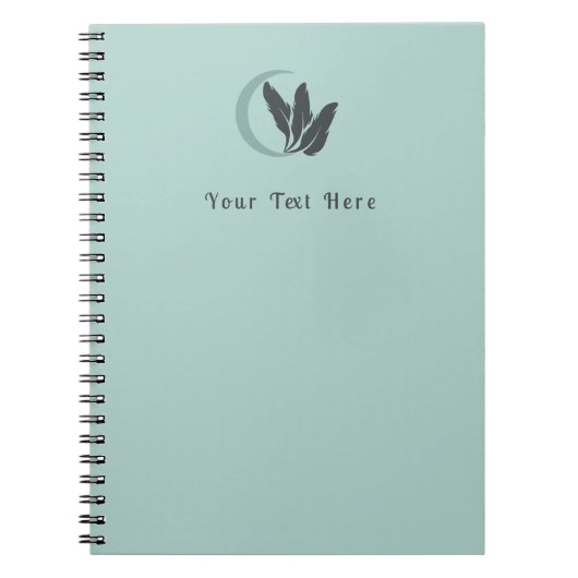 Schrijver gepersonaliseerd notitieboek (Voorkant)