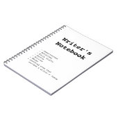 Schrijver-laptop Notitieboek (Linkerzijde)