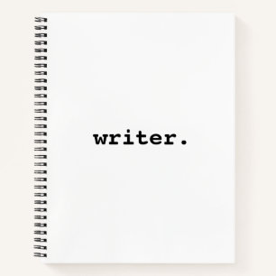 Schrijver Notitieboek