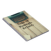 Schrijver Notitieboek (Rechterzijde)