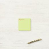 Schrijver Peach Sangria Post-it® Notes (Op bureau)