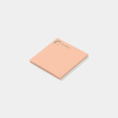 Schrijver Peach Sangria Post-it® Notes (Schuin)