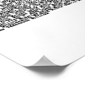 "Schrijver." poster (Hoek)