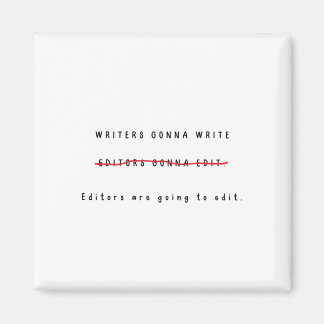 Schrijver/redacteur magneet