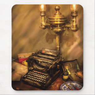 Schrijver - Remington-schrijfmachine Muismat