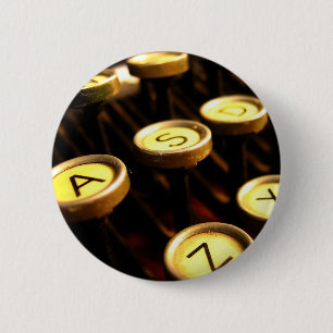 Schrijver Ronde Button 5,7 Cm