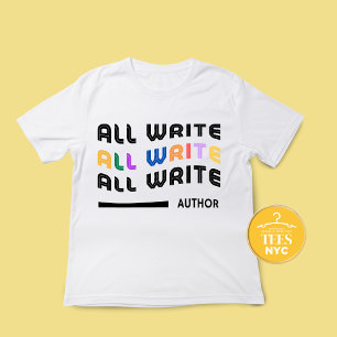 Schrijver Shirt cadeau voor auteur T-shirt