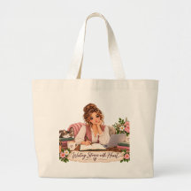 Schrijver Tote Bag | Verhalen schrijven met Hart A