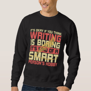 Schrijver van auteur schrijft voor dat het een sli trui