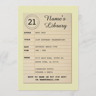 Schrijver van bibliotheekkaartenboek op feestdag u kaart