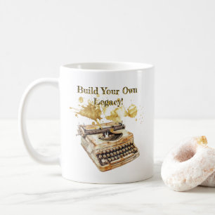 Schrijver van het boek "Build Your Own Legacy" Koffiemok