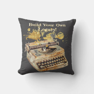 Schrijver van het boek "Build Your Own Legacy" Kussen