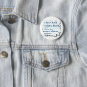 Schrijvers blokkeren uitzonderingen ronde button 5,7 cm (In situ)