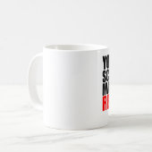 schrik me dat ik getrouwd ben met een rode kop (Voorkant links)