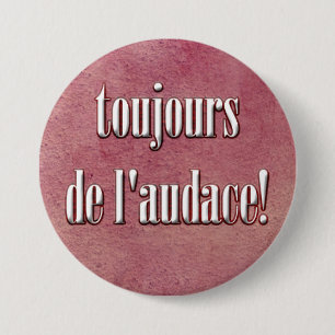 schrik ronde button 7,6 cm