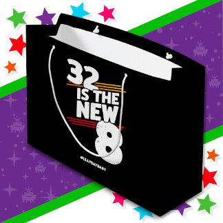 schrikkeldag 32e verjaardagsfeestje nieuw schrikke groot cadeauzakje