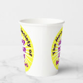 SCHRIKKELDAG LOGO PAPIEREN BEKERS (Rechts)