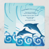 Schrikkeljaar Dolfijnen Kaart (Voorkant / Achterkant)