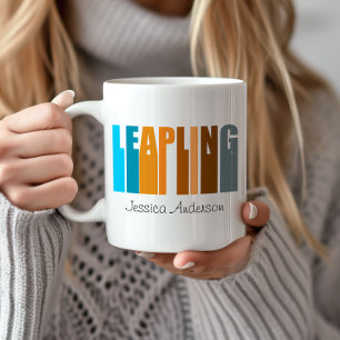 schrikkeljaar verjaardag geboren februari 29 Leapl Koffiemok