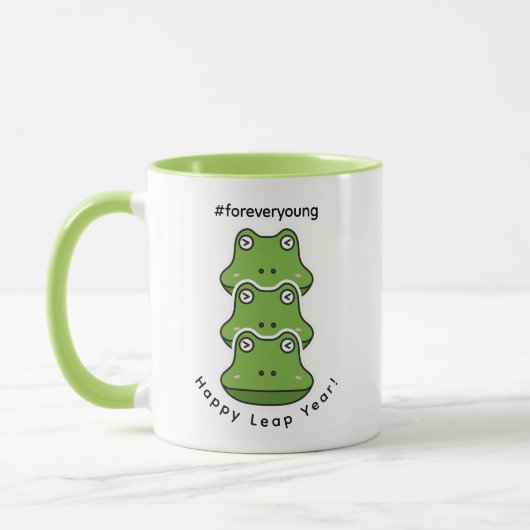 schrikkeljaar voor altijd jong 3 kikkers feb 29 vi mok (Links)