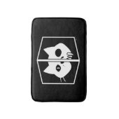 Schrödinger Cat Graphic Badmat (Voorkant Verticaal)