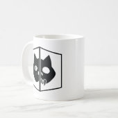 Schrödinger Cat Graphic Koffiemok (Voorkant links)