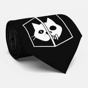 Schrödinger Cat Graphic Stropdas